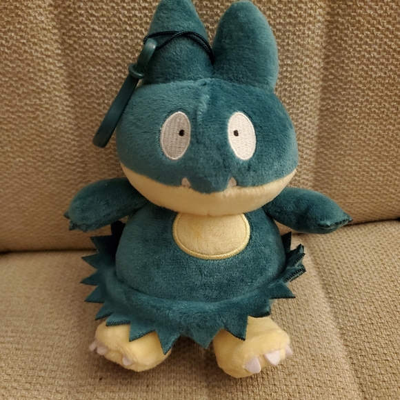 Vtg Pokemon Munchlax Plush 1997 Snorlax Evolution 6” Stuffed Toy Nintendo 1990’s - Picture 1 of 1